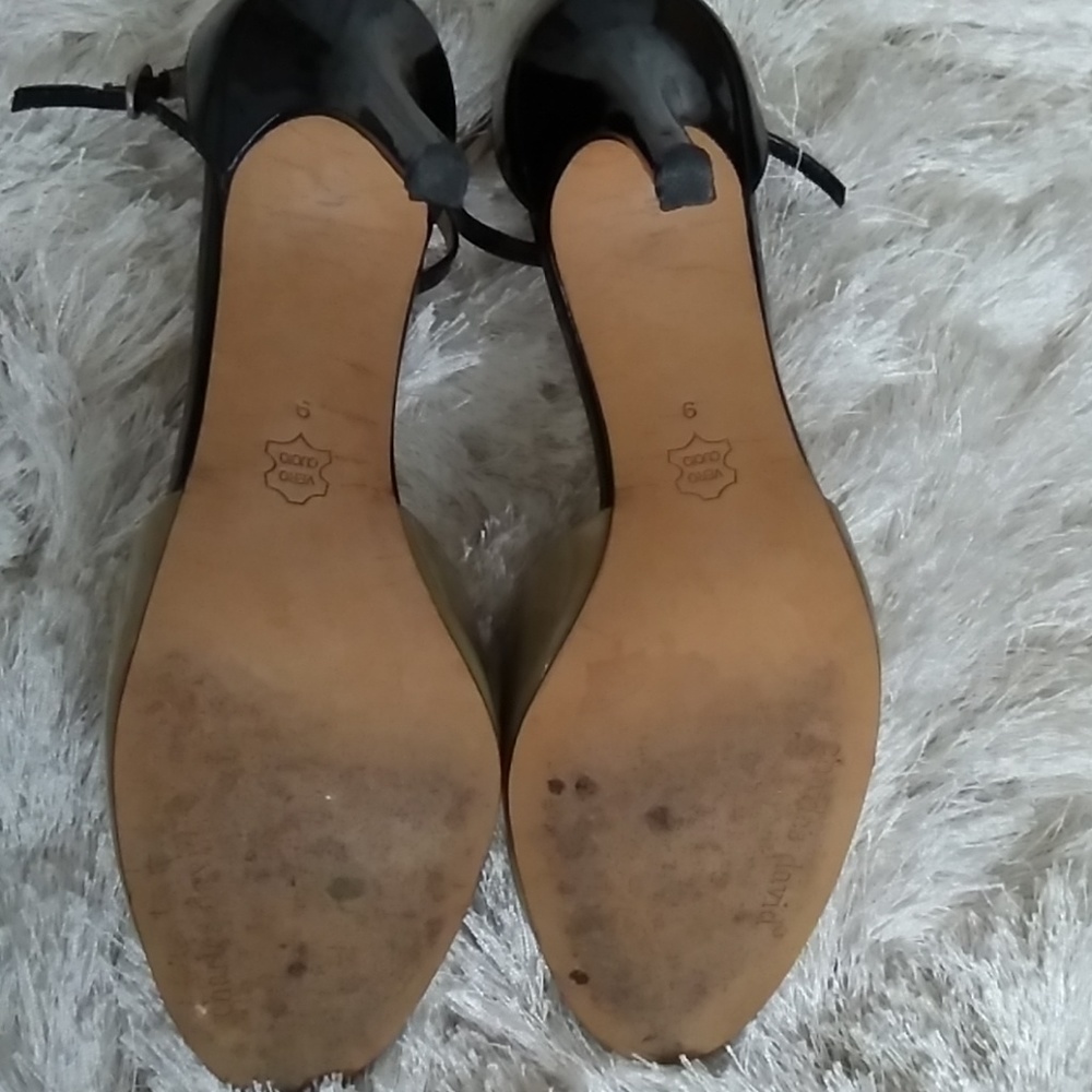 Charles David Color-Block Two Tone Ankle Strap He… - image 5